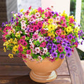 Artificial Daisy Flowers Outdoor UV Resistant Faux Flowers Bundles for Garden Porch Patio Spring Summer Decoration Realistic Colorful Fake Flower Arrangements