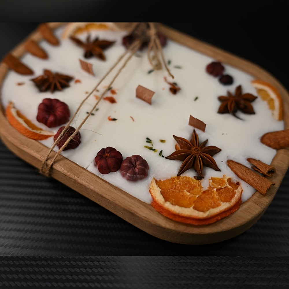 Scented Candles in Wooden Boat-Shaped Holder ¨C Unique Refreshing Fragrances for Home, Hotel & Dining Decor, Perfect for Birthdays, Parties & Valentine's Day, Luxury Aromatherapy Gift Candle