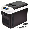 Portable Car Refrigerator Cooler & Warmer, 12V/24V DC & 120V AC Thermoelectric Fridge with Dual-Core Cooling ¨C 23 or 31 Quart Electric Cooler for Camping, RV, Road Trip and Fishing