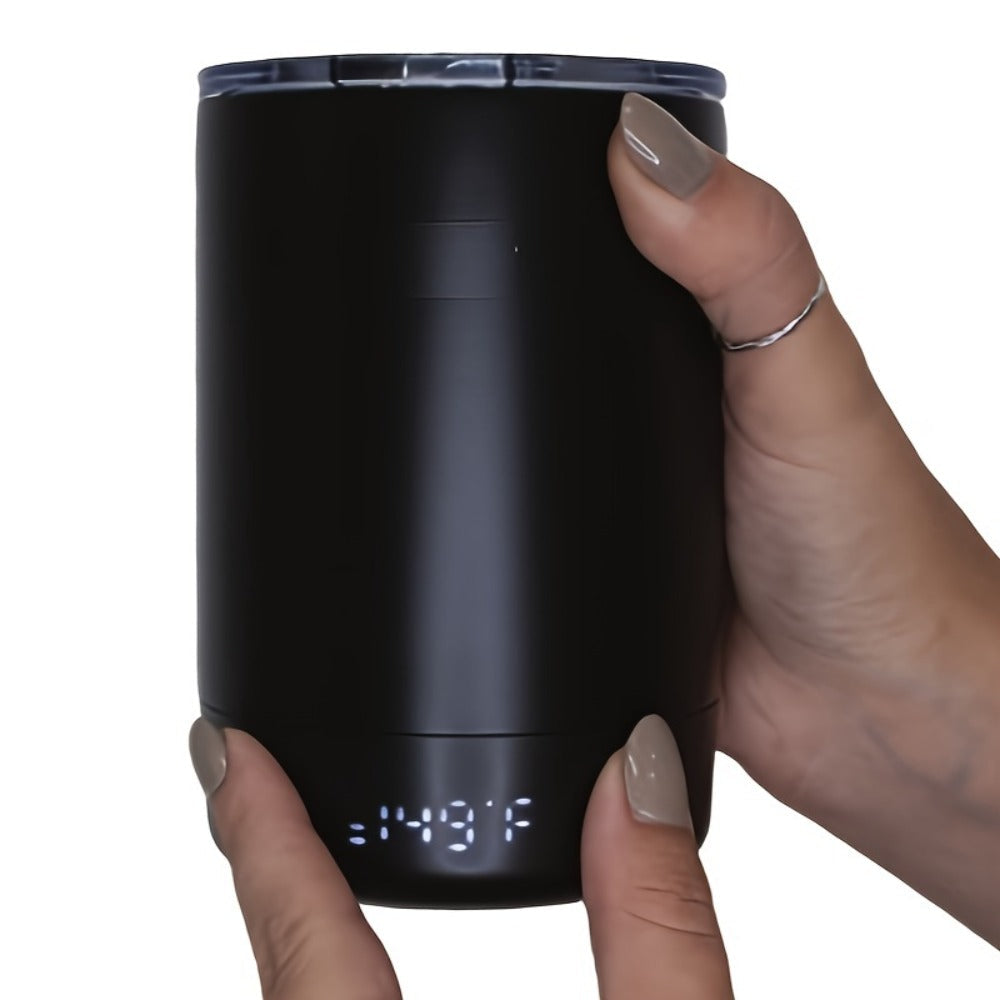 Self-Heating Coffee Mug with Temperature Control ¨C USB-C Rechargeable Smart Beverage Warmer Keep