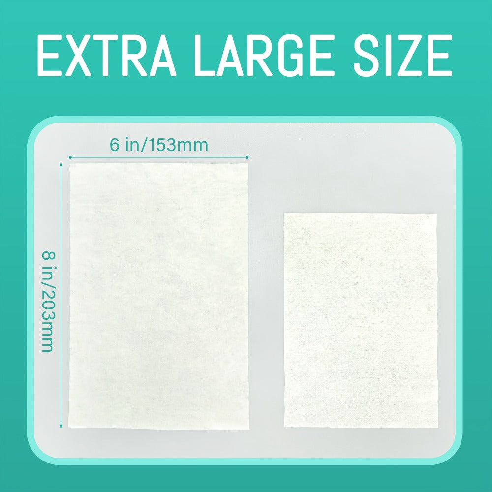 Flushable Wet Wipes Extra Large Thickened 48ct ¨C Alcohol-Free Plant-Based Butt Wipes, Septic Safe, Quick-Dispersing for Baby Sensitive Skin, Feminine & Personal Care ¨C Pack of 3 or 6