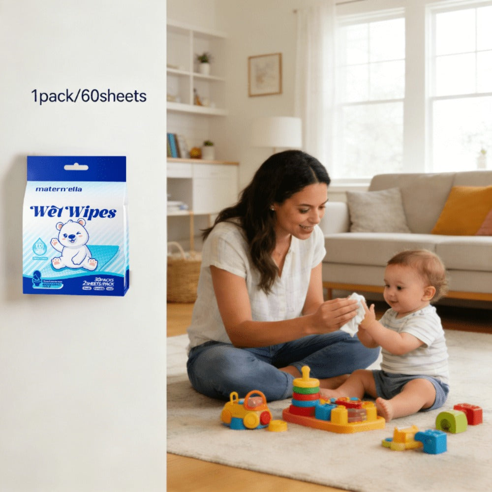 Flushable Wet Wipes with Probiotics ¨C Plant-Based Fibers, Fragrance Free, Sewer Safe, Soft & Thick Disposable Butt Wipes for Adults, Incontinence & Personal Care (1/3/5/6/8/9/15 Packs)