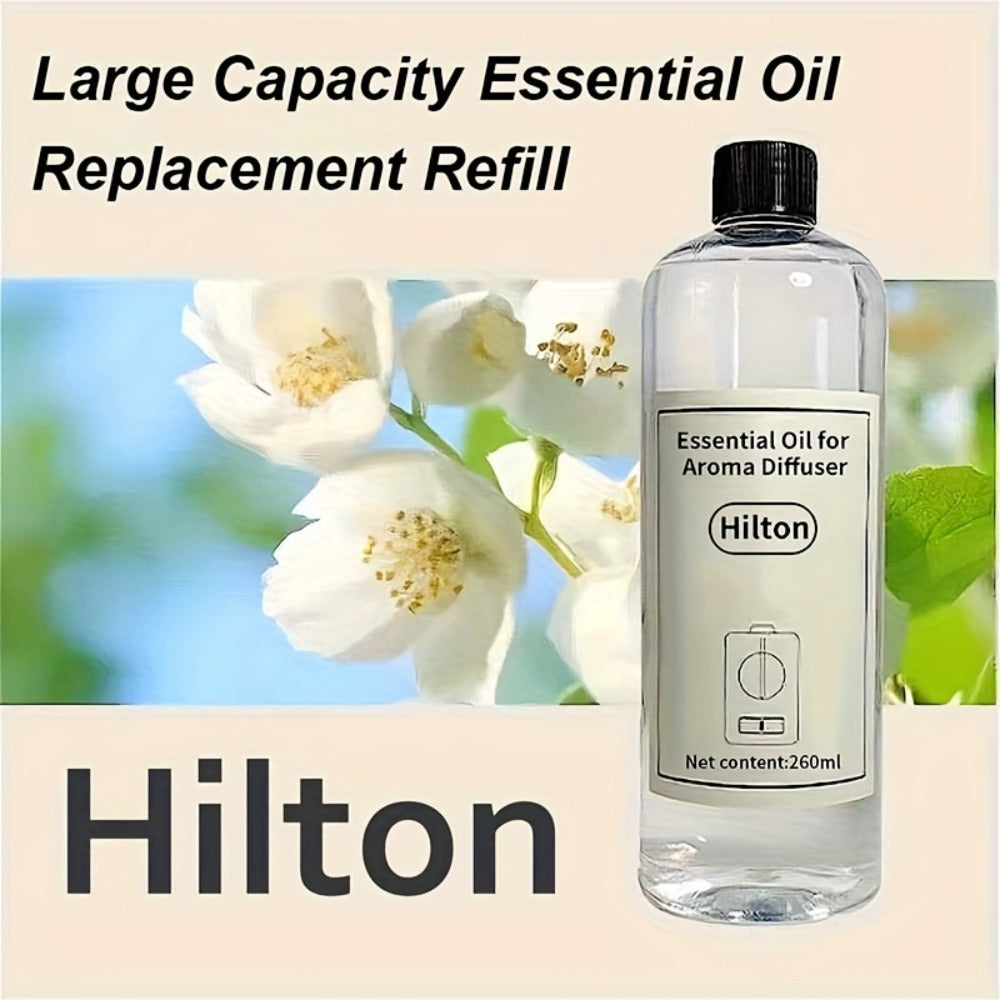 Essential Oil Refill for Diffusers - Long-Lasting Floral & Fresh Aroma Supplement Pack, Anti-Overflow, Large Capacity, Compatible with All Diffuser Types - Lavender, Ocean, Hilton, Shangri-la
