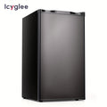 Mini Fridge with Freezer 1.7/3.5 Cu.Ft - Compact Refrigerator with Adjustable Thermostat, Energy Saving, Quiet 38dB, Perfect for Dorm, Bedroom, Apartment, Office & Home Use