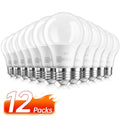 A19 LED Bulb 9W 800 Lumens 60W Equivalent 12 Pack ¨C E26 Base 80+ CRI Non-Dimmable Energy Efficient, Daylight 5000K Neutral 4000K Soft 3000K Warm White 2700K for Bedroom Office Study Home Lighting