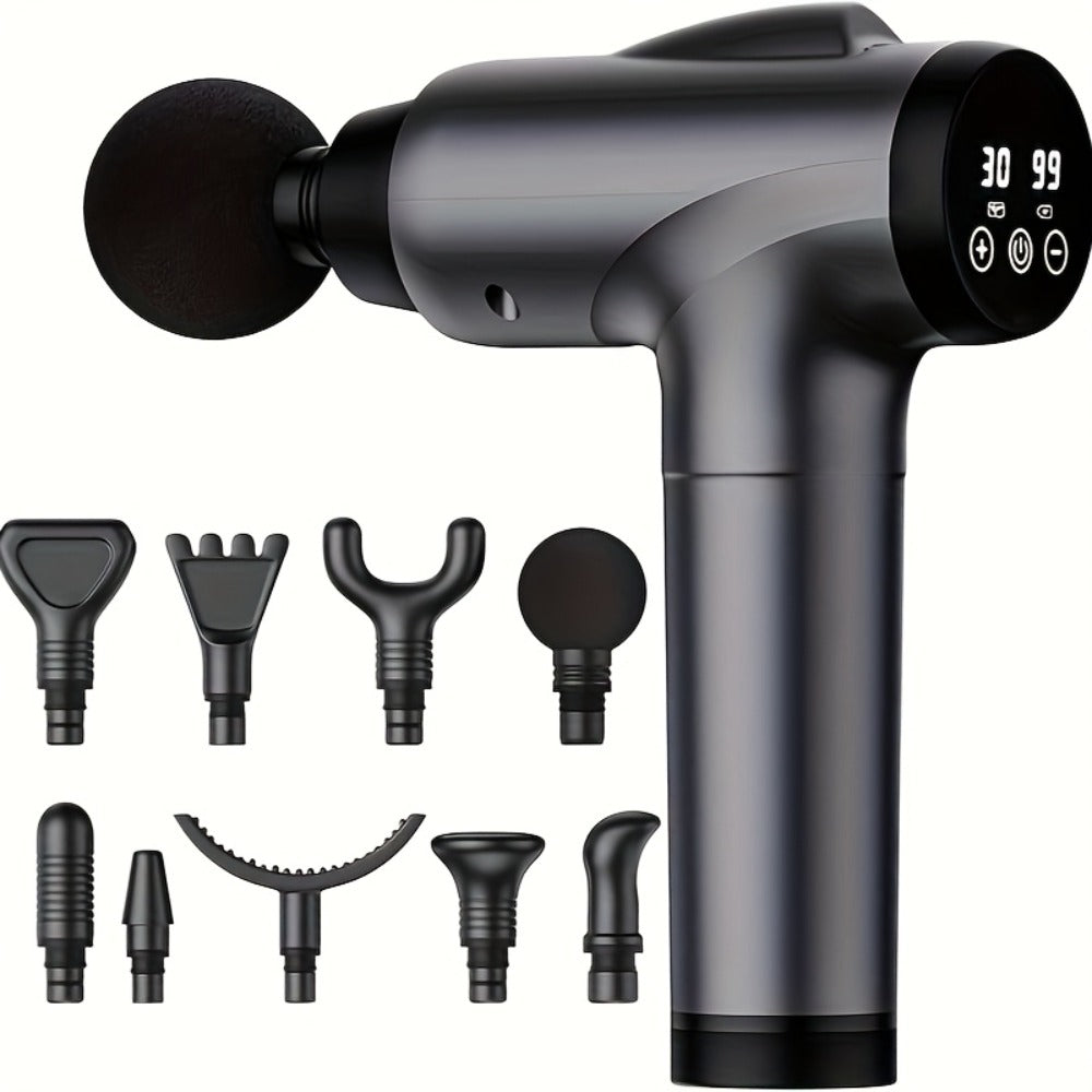 Massage Gun Deep Tissue ¨C Handheld Electric Muscle Massage Gun for Full Body, Back, Neck & Arm Relief, Percussion Massager for Sports & Fitness Recovery, Gift for Men Women Parents