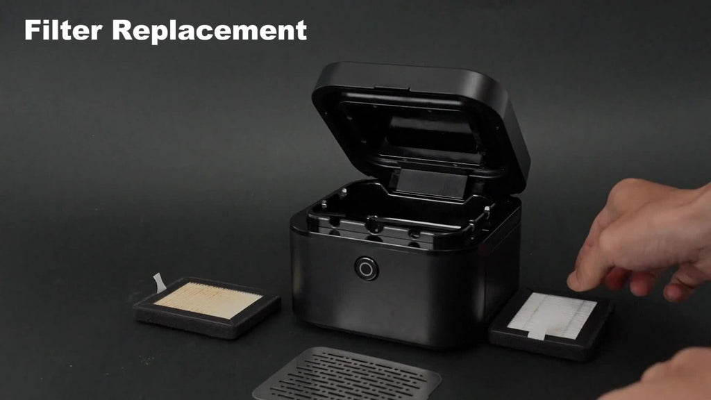 Smokeless Ashtray with HEPA Filter ¨C USB Rechargeable Indoor Ashtray for Home Office Car, 4 Filters Included, Gifts for Him Her