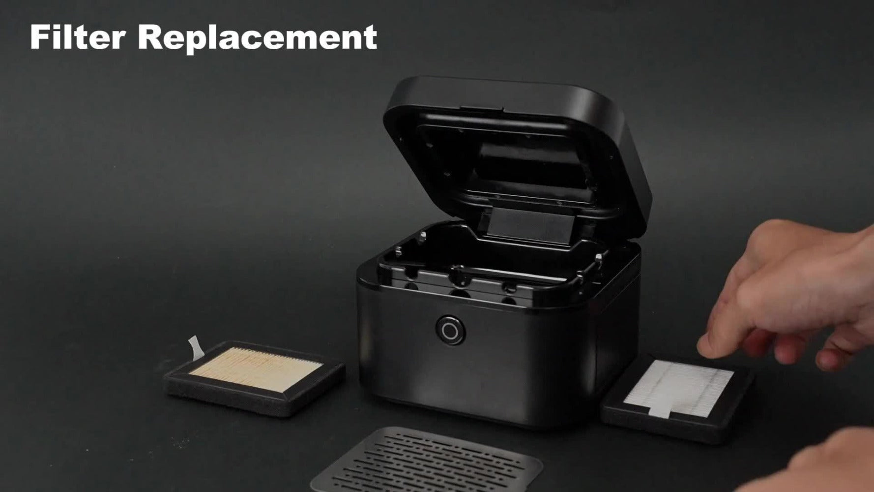 Smokeless Ashtray with HEPA Filter ¨C USB Rechargeable Indoor Ashtray for Home Office Car, 4 Filters Included, Gifts for Him Her
