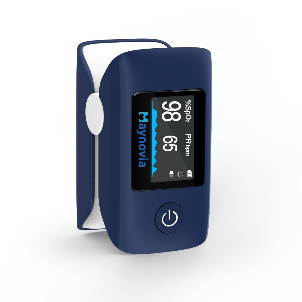 Blood Pressure Monitor Wrist Cuff with Oximeter Fingertip ¨C Digital BP Machine Home Use, 120 Memory, Portable Case & Battery Included, Fully Automatic Hypertension Tracker