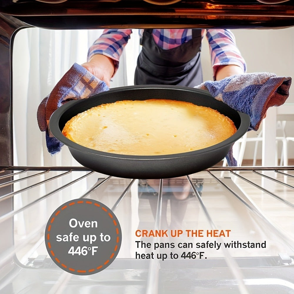 Nonstick Bakeware Set with Cooling Rack Cookie Sheet Cake Pans Loaf Muffin Pizza Pan Oven Safe Baking Pans Set for Kitchen 6 14 15 Piece
