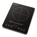 Induction Cooktop 1800W Single Burner Countertop Induction Cooker with Touch Control Timer & Overheat Protection - Portable Electric Stove Glass Surface Multi-Level Heat Settings for Home Kitchen & Dorm