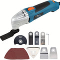 Oscillating Multitool Kit 2.5 Amp Corded, 6-Speed Variable, 3¡ã Oscillation Angle, Cutting Tool for Wood Metal Plastic, High-Precision Renovator Tool for DIY Projects & Home Repairs, Accessories Included