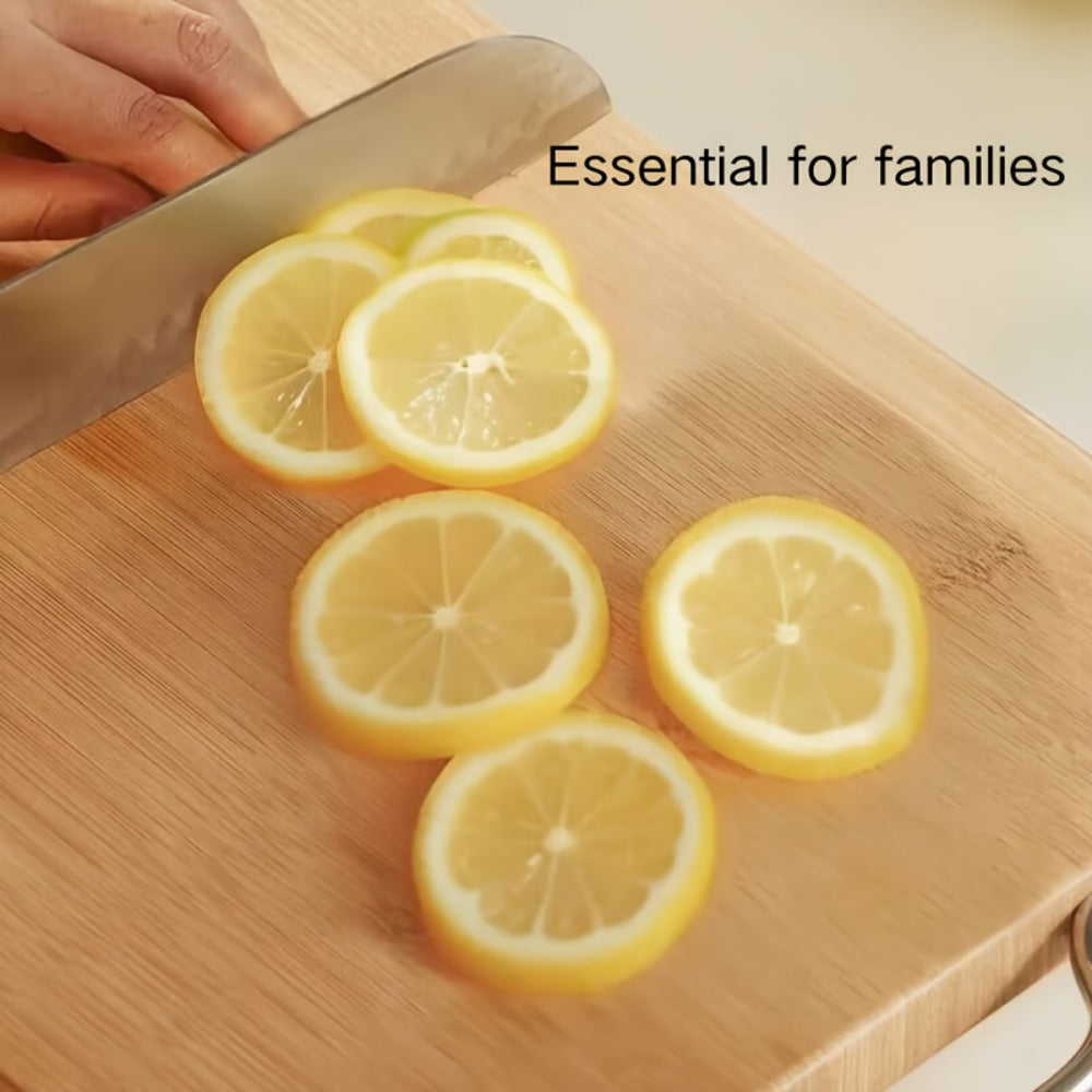Double-Sided Bamboo Cutting Board ¨C Sturdy Reversible Chopping Board for Kitchen Food Prep ¨C Eco-Friendly Bamboo Board for Fruit, Vegetables & Meat ¨C Multiple Sizes: 8.66x12.6¡±, 10.24x14.17¡±, 11.02x15.75¡±