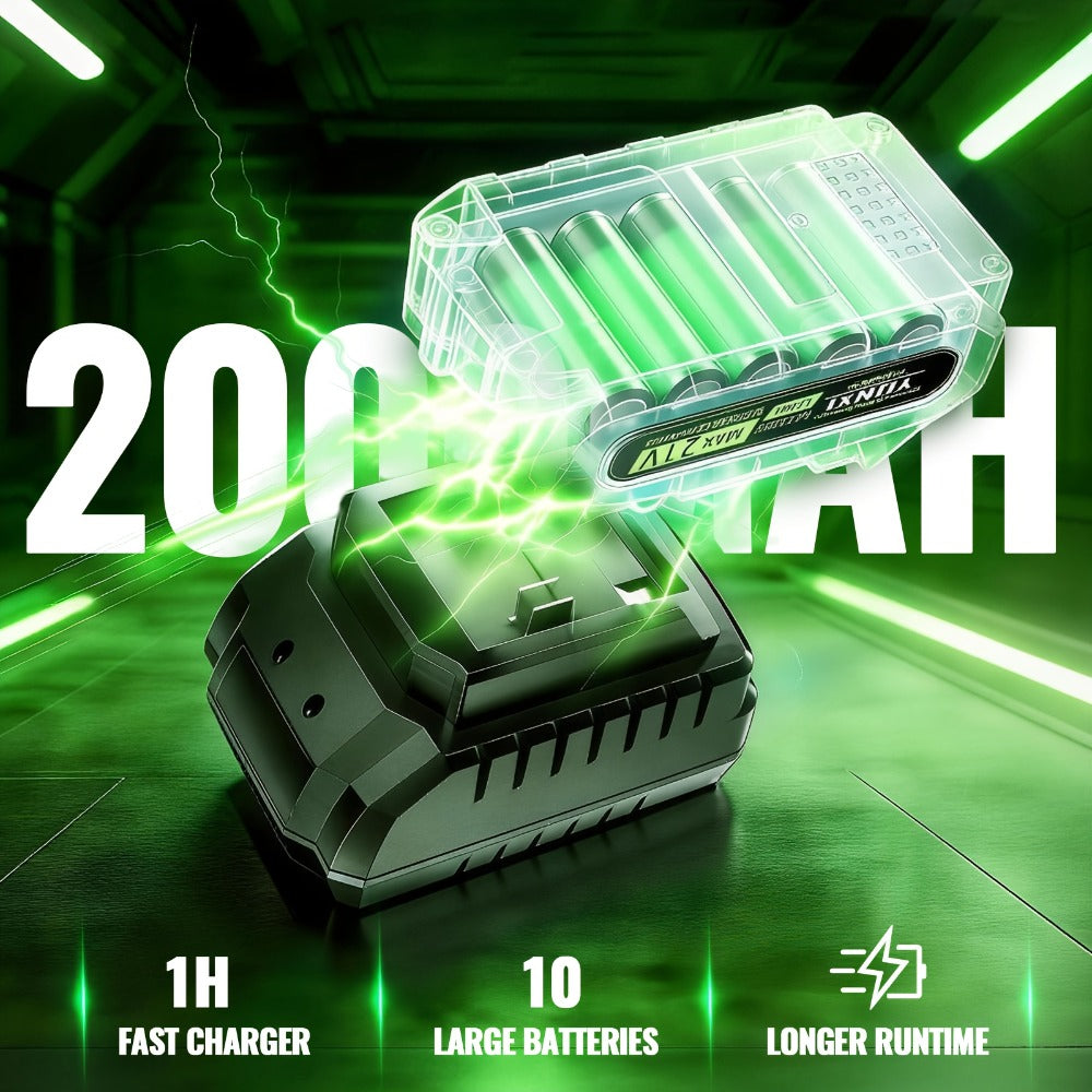 Cordless Impact Wrench Brushless Motor 3-in-1 High Torque ¨C Rechargeable Battery, Lightweight Design, Variable Speed, for Car Repair, Auto Mechanic, Construction, Workshop & Household Maintenance ¨C Multiple Battery & Accessory Configurations
