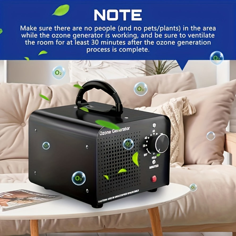 Ozone Generator Commercial 36000mg/h ¨C O3 Air Purifier Deodorizer Ionizer with Timer & Humidity Display, Covers 3230 Sq Ft, Removes Smoke Pet Paint Odors for Home Bedroom Office