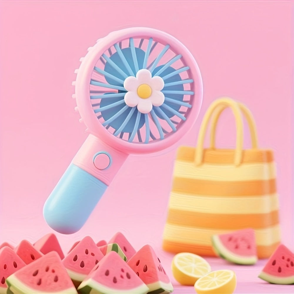 Mini Handheld Fan Bulk 12-Pack USB-C Rechargeable Ultra Lightweight Portable Fan for Travel Camping Indoor Outdoor Birthday Summer Holiday Party Gift
