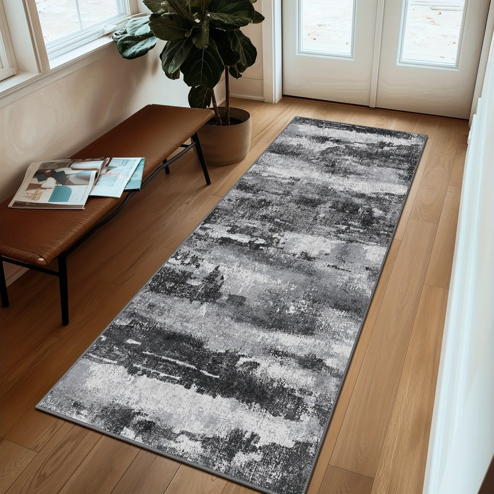 Area Rugs for Living Room Bedroom Machine Washable Non-Slip Backing Large Soft Floor Carpet Modern Abstract Design for Dining Room Home Decor
