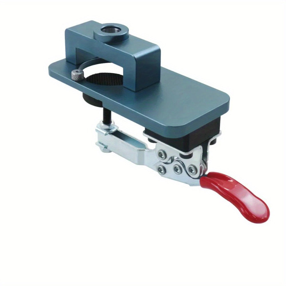 35mm Hinge Drilling Jig Kit Aluminum Alloy Cabinet Door Hinge Hole Opener Template Puncher Locator for Woodworking Door Cabinet Wardrobe Hinge Installation 15-25mm Boards