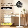 RV Fan 5-in-1 USB Rechargeable 4000mAh Battery 5-Speed Type-C Charging Port Portable Room Fan for Indoor Outdoor Camping Bedroom Desktop Ventilation