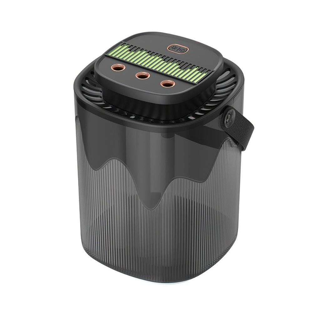 Large Capacity Desktop Humidifier with Night Light ¨C 101oz 3-Nozzle USB Rechargeable Cool Mist Humidifier for Bedroom, Office, Dorm & Home, Quiet Air Humidifier with LED Night Light, Holiday Gift