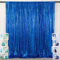Sequin Backdrop Curtain for Party Wedding - 4x8ft Shimmering Glitter Curtain for Birthday Photo Booth Stage Decoration, Easy Hang, Multi-Color