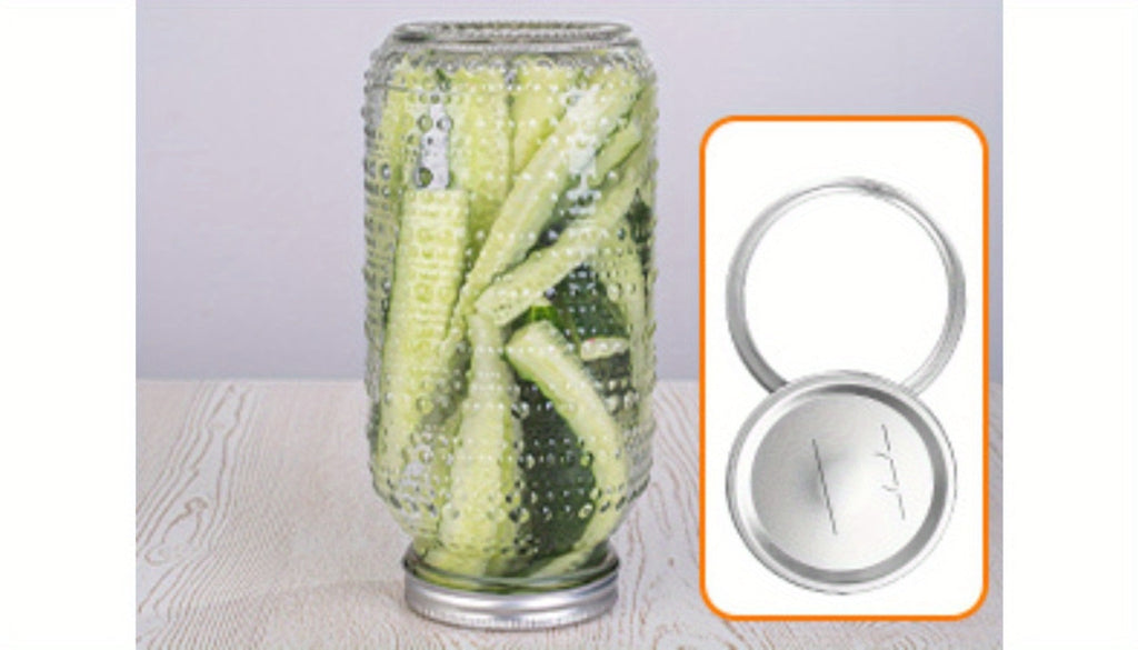 Mason Jars 64oz Wide Mouth with Lids 3 Pack Large Glass Canning Jars Airtight for Food Storage Meal Prep Pickling Salad Jam Centerpieces Vase Kitchen Pantry