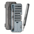 Electric Screwdriver Set 48-in-1, Cordless USB Rechargeable Precision Repair Kit with 38 Magnetic Bits for Phone, Laptop, Camera, Watch