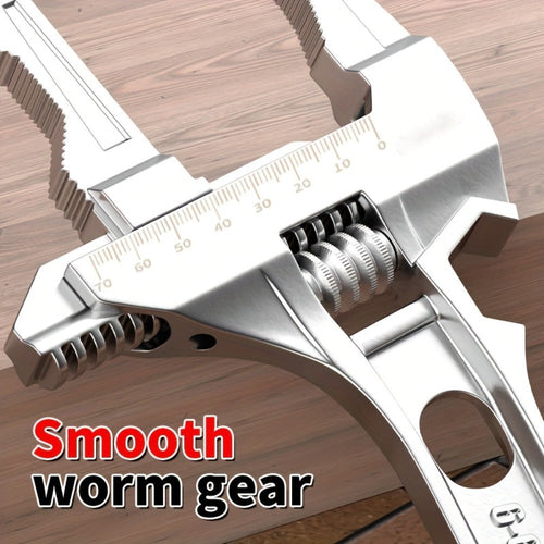Bathroom Wrench Tool Multifunctional, Adjustable Double-Ended Open-End Wrench for Sink, Faucet, Water Pipe & Heating Repair, Space-Saving Plumbing Hand Tool for Home Bathroom Kitchen