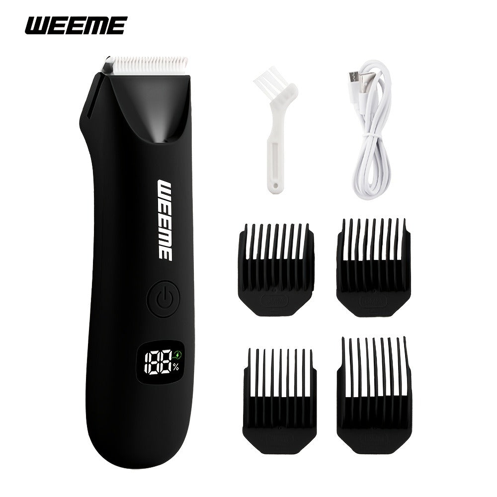 Body Hair Trimmer for Men & Women ¨C Professional Electric Bikini Trimmer, Multi-Functional Hair Removal Device for Shaving & Grooming, Christmas Gift Set