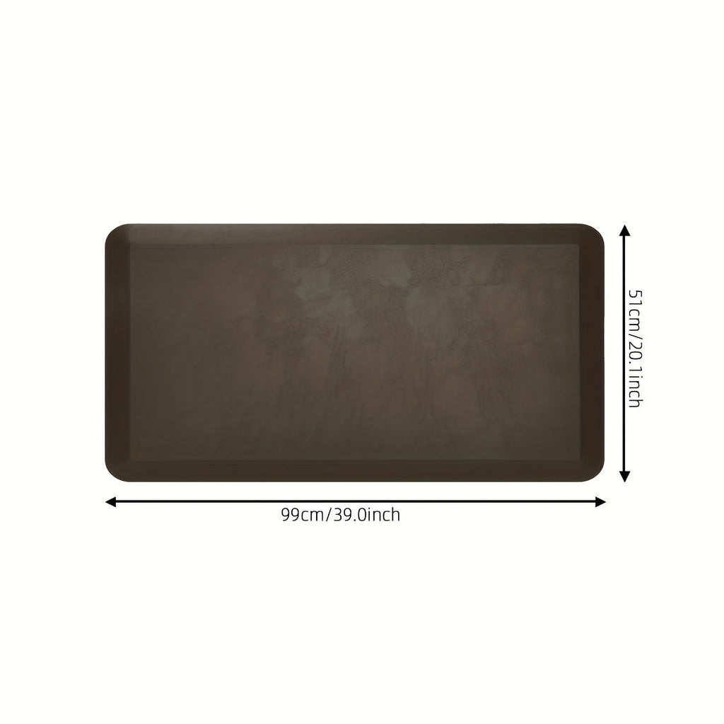 Anti-Fatigue Kitchen Mat 3/4 Inch Thick Non-Slip Foam Cushion Standing Desk Mat for Kitchen Office Laundry