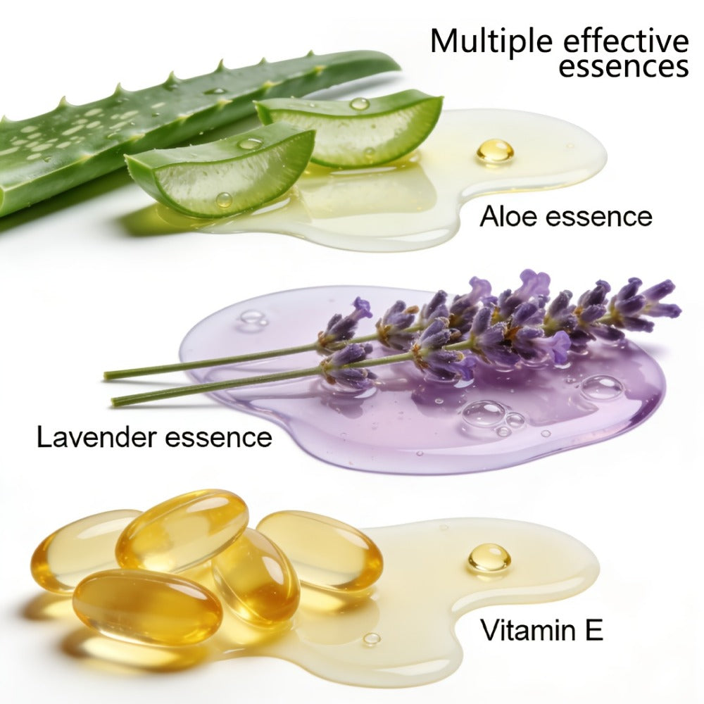 Luxury Bath Gift Set for Women 4pcs Lavender Vanilla Body Care Kit Shower Gel Body Lotion Body Cream Fragrance Mist for Mom Wife Girlfriend All Skin Types