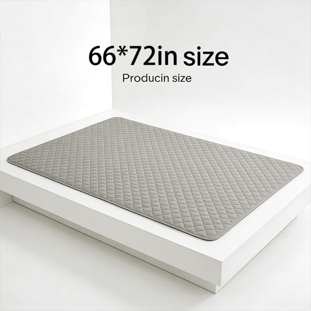 Washable Leak-Proof Mattress Protector for Seniors - Breathable Mesh Polyester, Urinary Incontinence & Bedwetting Pad | Twin, Full, Queen, King