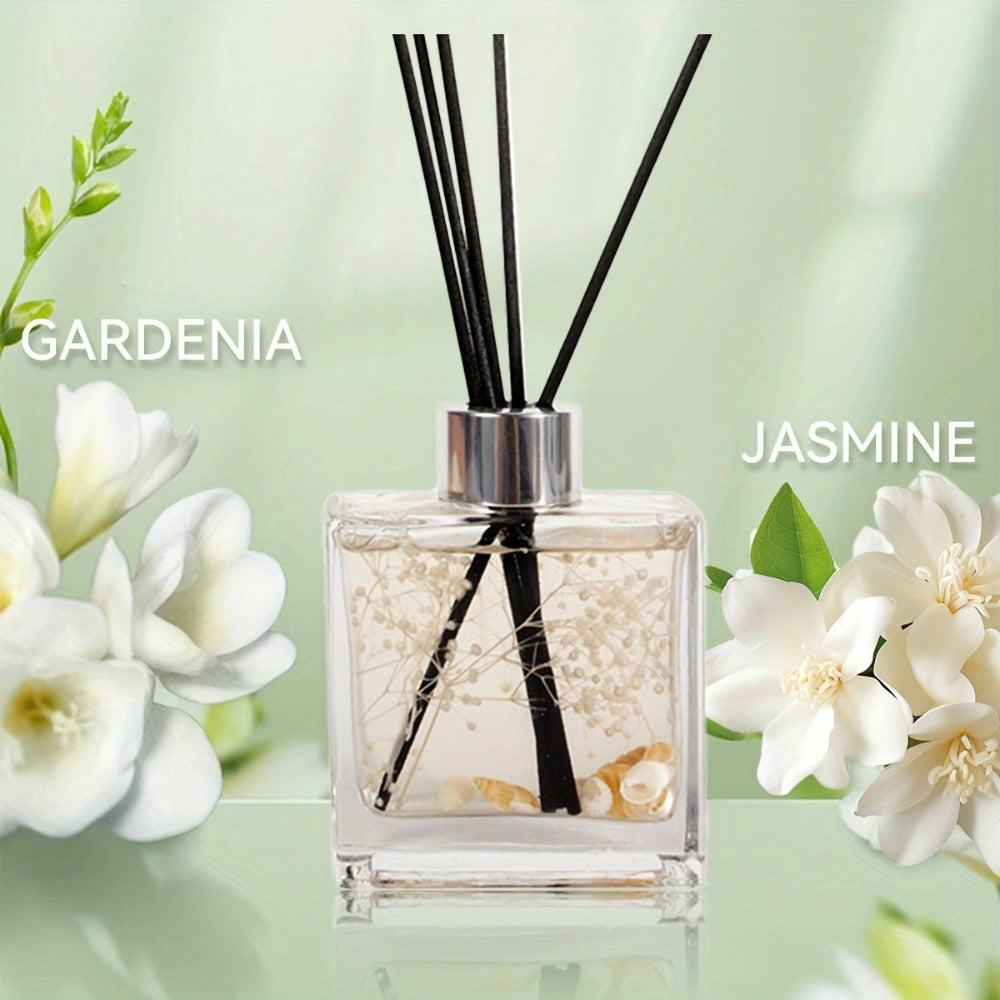 Reed Diffuser Set 4oz - Aromatherapy Home Fragrance Sticks with Essential Oil Scents, Long Lasting Air Freshener for Bedroom, Living Room, Bathroom, Office & Hotel Decor