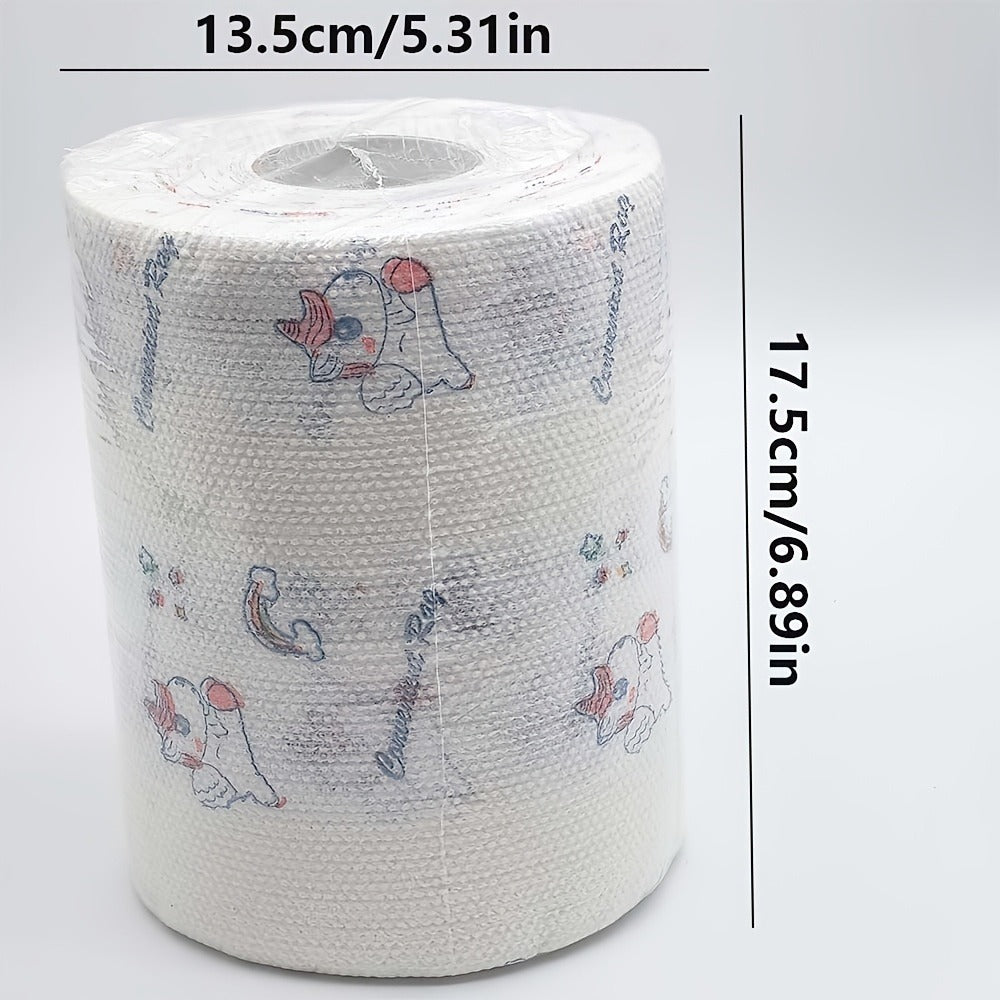 Reusable Kitchen Paper Towels 800 Times Use Washable Non-Stick Oil Degreasing Cleaning Cloth Wet Dry Dual-Use Lazy Rag for Home Kitchen Household
