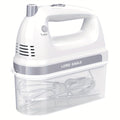 Hand Mixer Electric 300W with Stainless Steel Attachments & Storage Case - 5-Speed Control for Baking Cakes, Eggs & Whipping Cream, Compact Kitchen Handheld Mixer for Home Use