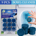 Automatic Toilet Bowl Cleaner Tablets 9/36pcs - Low Odor Fresh Linen Lavender Pine Mix Scents, Powerful Stain Removal Long-Lasting Deodorizer, Safe for Plastic Surfaces, Easy Use for Home & RV Toilet