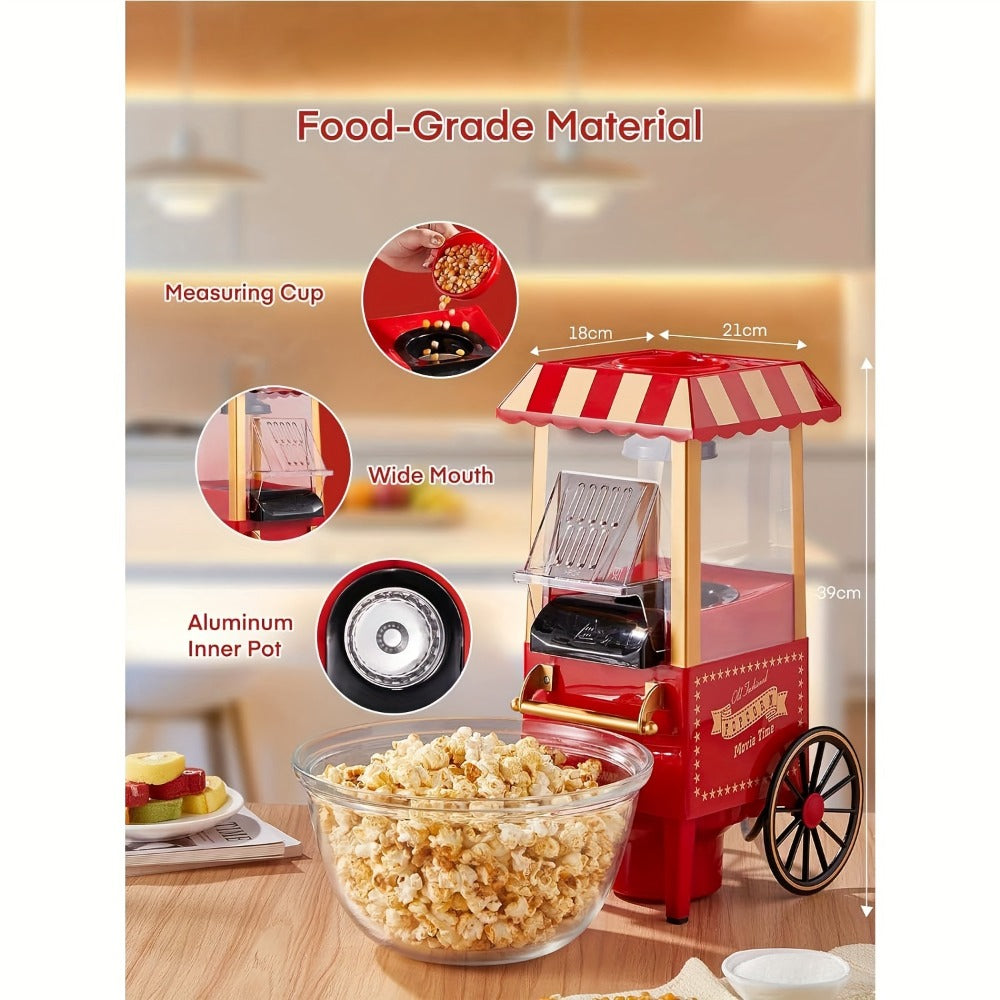 Air Popper Popcorn Maker 1400W ¨C Hot Air Popcorn Machine, Oil-Free & Healthy, Easy to Clean, Best Popcorn Popper for Movie Night, Parties & Kids Birthday
