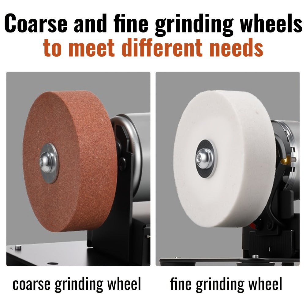 Mini Belt Sander - 7-Speed Adjustable Electric Belt Grinder with Pure Copper Motor for Grinding, Sharpening & Polishing Wood & Metal