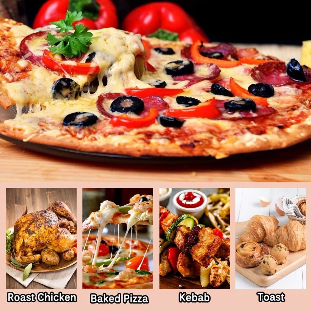 Pizza Stone for Oven and Grill Heavy Duty Cordierite Baking Stone Thermal Shock Resistant for Pizza Bread Rectangular 15x11.8 Inch Round 15 Inch