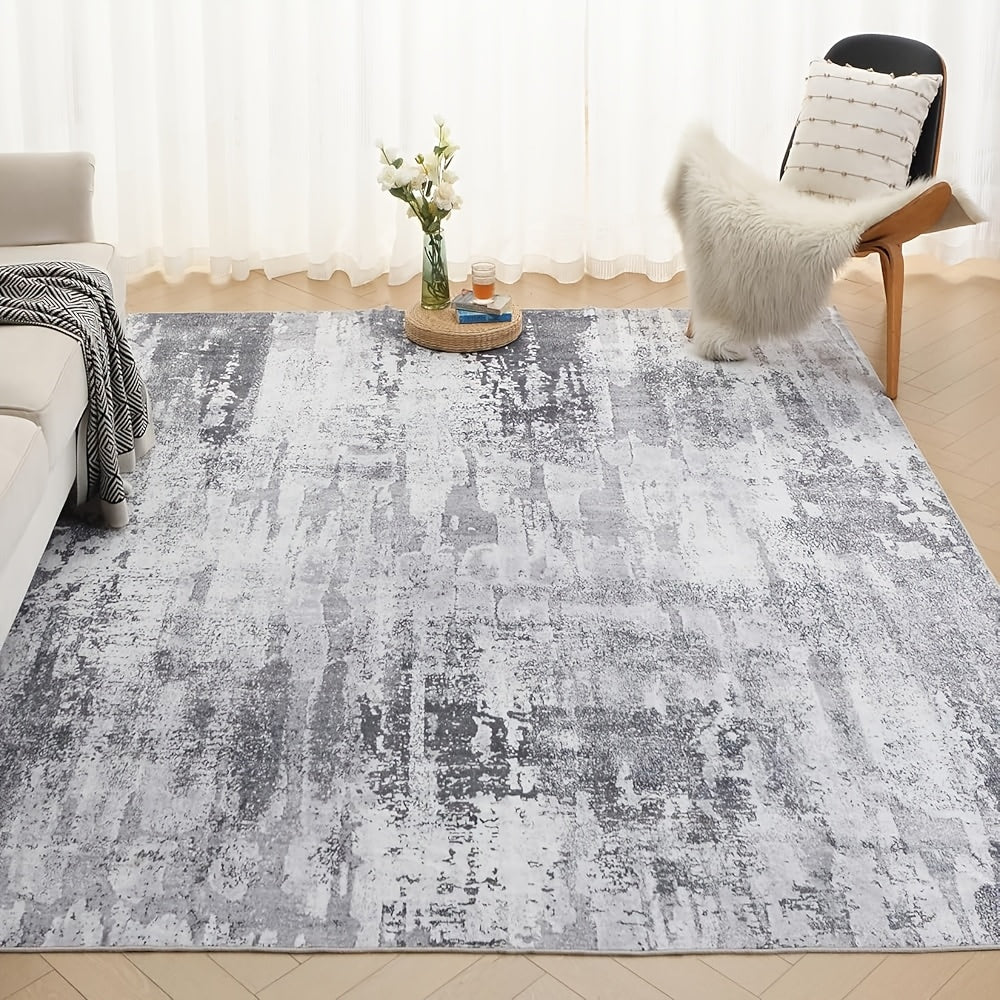 Tie-Dye Area Rug Retro Vintage Style Machine Washable Soft Floor Mat - Durable Indoor Outdoor Rug for Living Room Bedroom Kitchen, Colorful Boho Tie Dye Pattern Cozy Home Decor 5x7 8x10 9x12ft