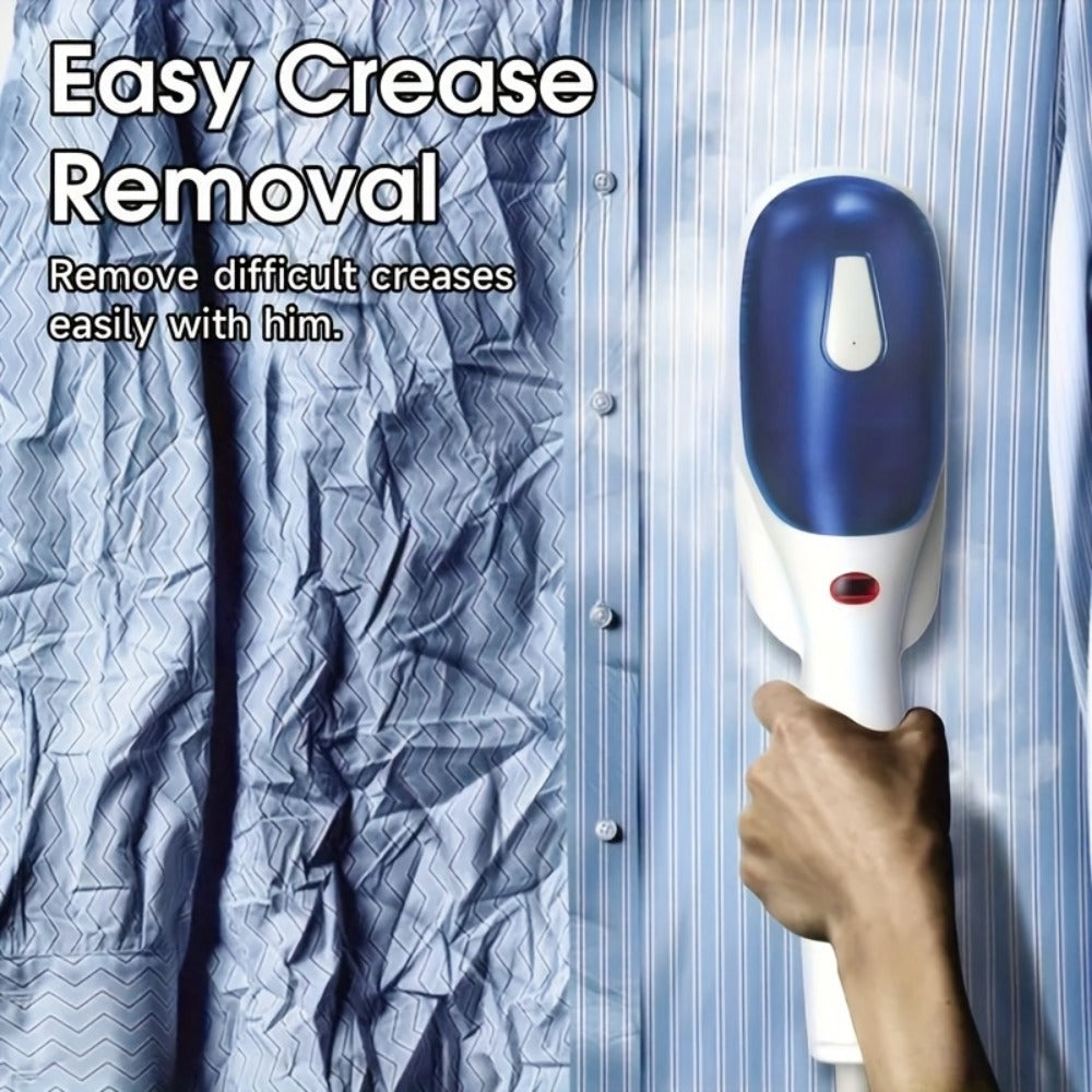 Handheld Steam Iron Garment Steamer ¨C 25-Second Fast Heat-Up, Portable Wrinkle Remover for Clothes, Horizontal & Vertical Steam, Dry & Steam Ironing, Perfect for Home Office & Travel