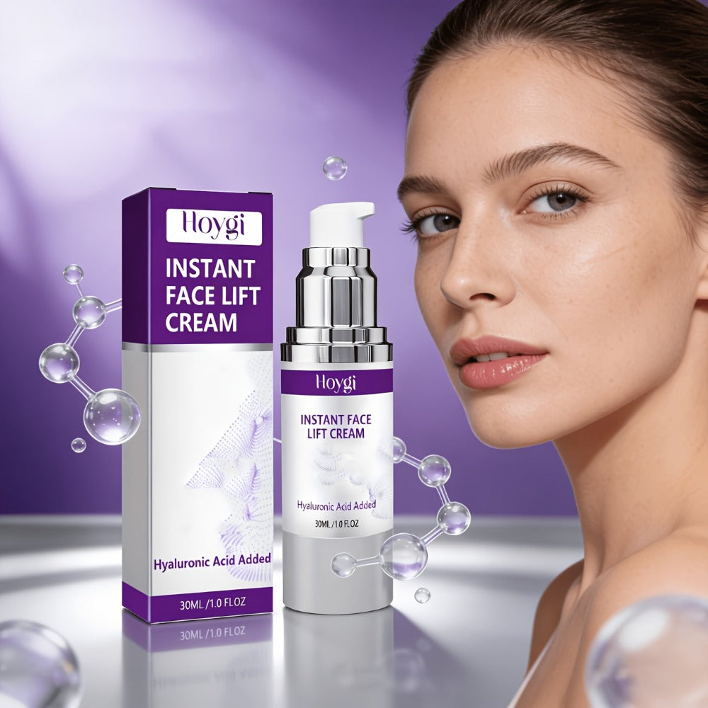 Instant Face Lift Cream 4 Pack 30ml Alcohol Free 24-Hour Hydration Moisturizing Skin Tightening Anti-Aging Face Cream Lasting Hydration for All Skin Types Daily Skincare