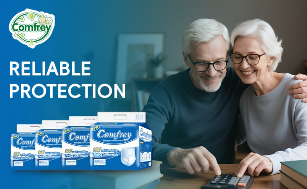 Adult Incontinence Underwear Disposable Pull Ups for Women & Men - Overnight Bladder Control Briefs, Maximum Absorbency, Slip-On Protection | M/L/XL/2XL