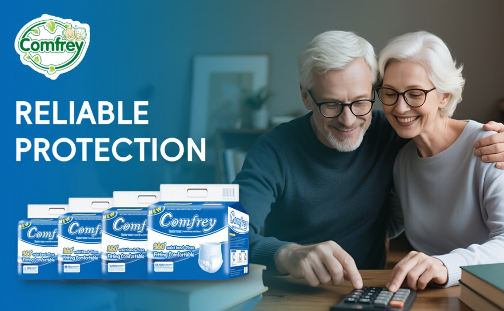 Adult Incontinence Underwear Disposable Pull Ups for Women & Men - Overnight Bladder Control Briefs, Maximum Absorbency, Slip-On Protection | M/L/XL/2XL