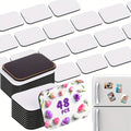 Sublimation Magnet Blanks 96 Pcs Blank Refrigerator Magnets for DIY Crafts ¨C 48 Square & 48 Rectangle Fridge Magnets for Kitchen Office Home Decor Gifts 2.8x2 Inch