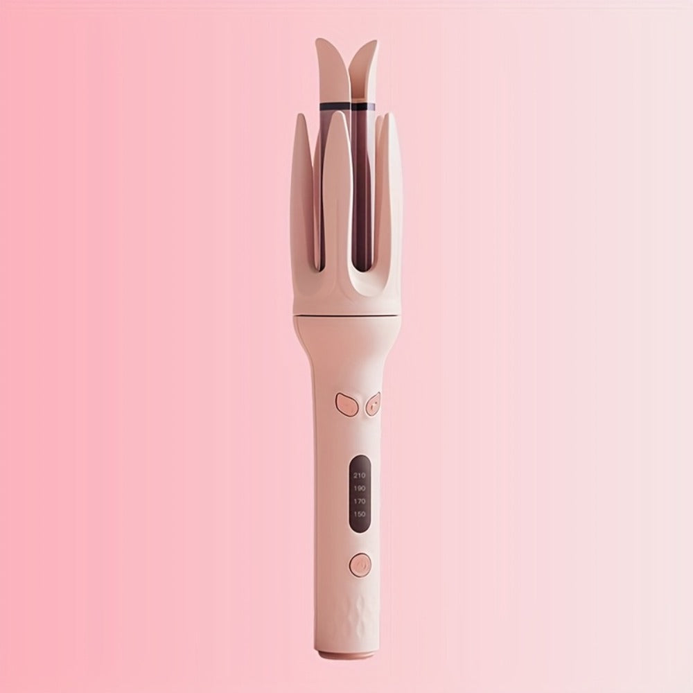Automatic Hair Curler 28mm Barrel Negative Ion Technology 4 Temperature Settings Fast Heating Portable Travel Hair Curling Wand for Easy Curls Women Gift