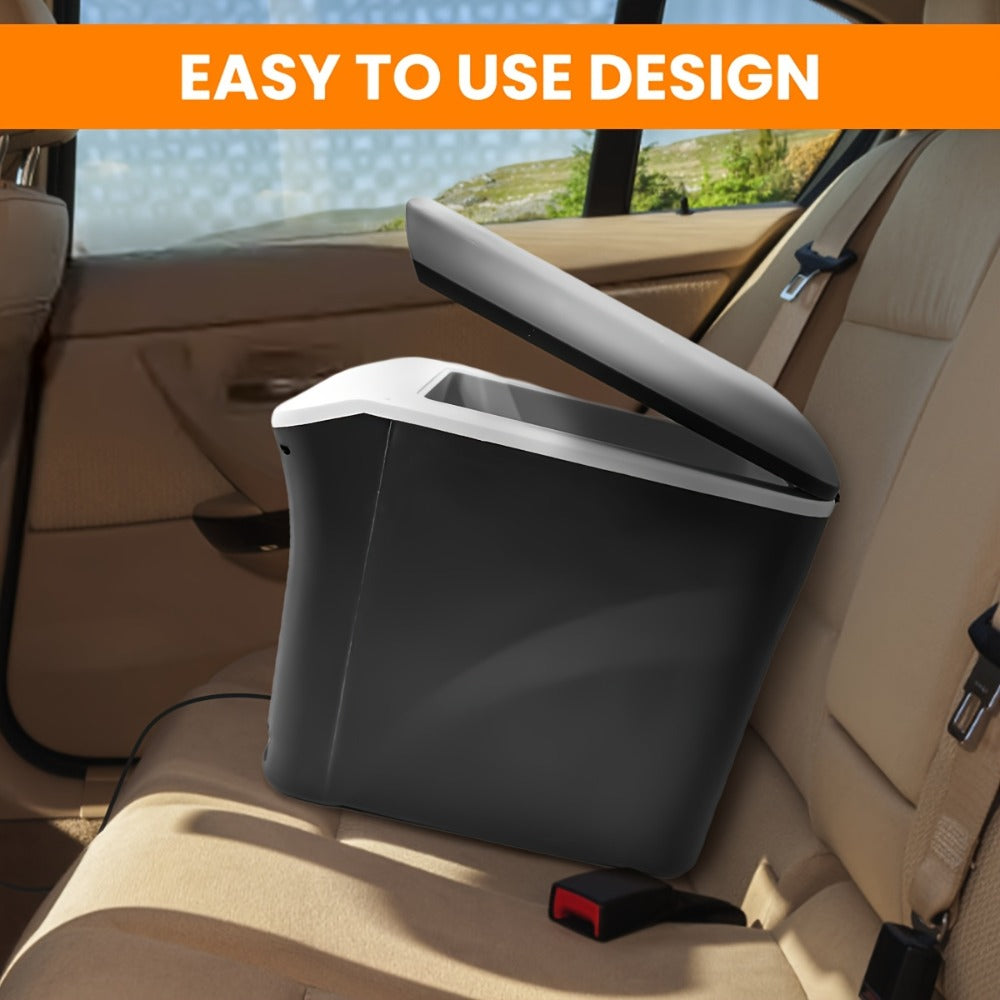 Car Mini Fridge, 3 Gallon 12V/24V DC Portable Car Refrigerator Cooler ¨C Cools to -7¡ãC, Fits 12x330ml Cans, Low Noise & Shockproof Design for Road Trip, RV, Camping and Outdoor Adventures