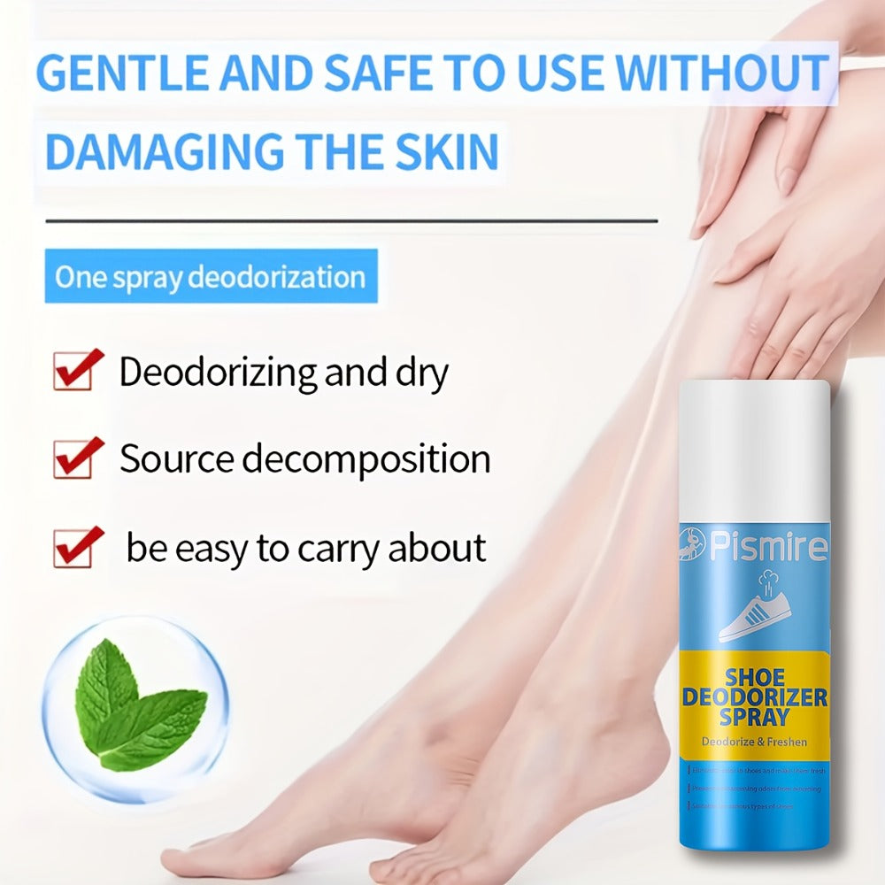 Foot Deodorant Spray 8.79oz ¨C Powerful 24-Hour Odor Eliminator for Shoes, Clothing & Body, Long-Lasting Freshness for Athletes, Women & Daily Use