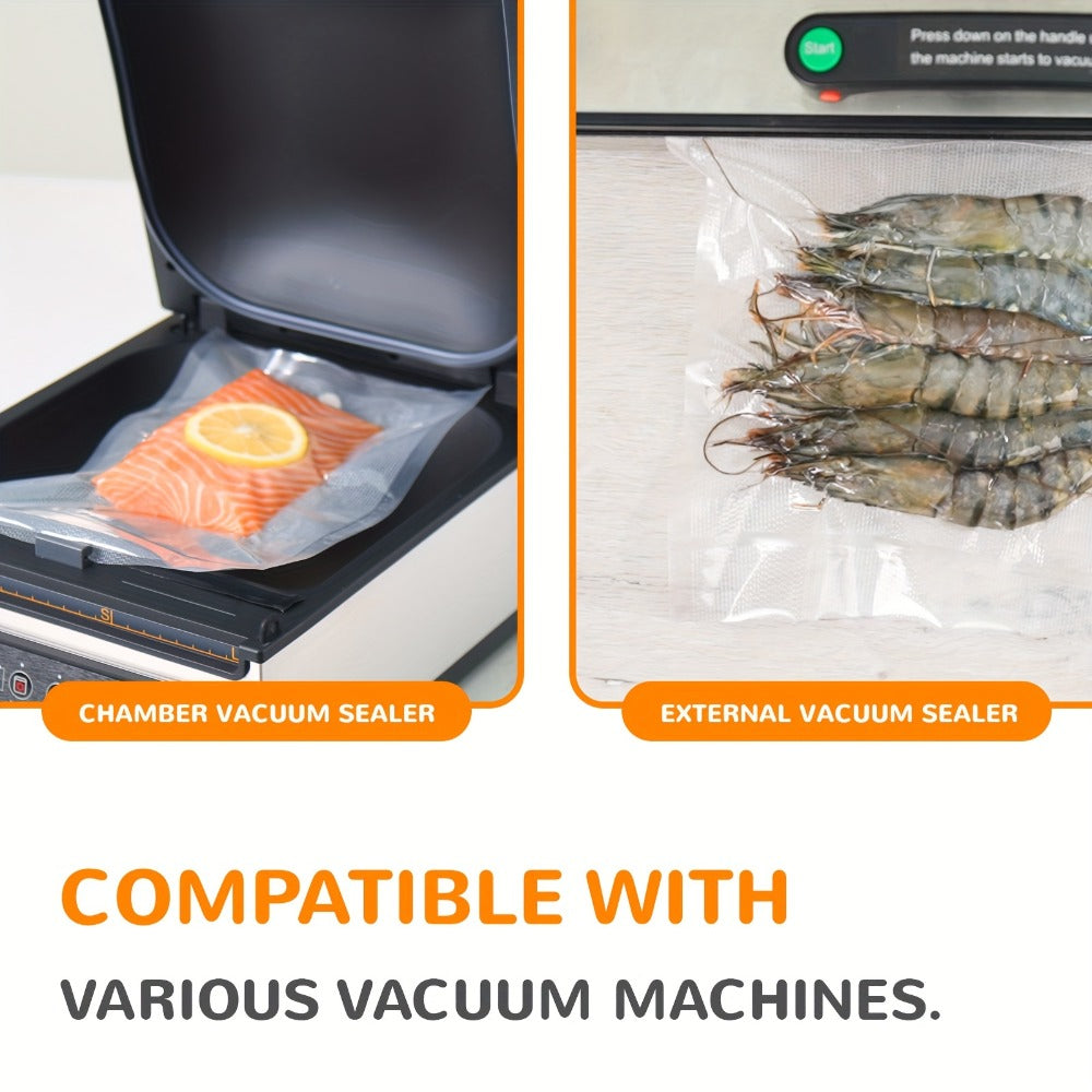 Vacuum Sealer Bags 250pcs - BPA-Free Food Storage Bags in 3 Sizes (6¡±x10¡±, 8¡±x12¡±, 11¡±x16¡±), Compatible with All Vacuum Sealing Machines for Meal Prep, Food Preservation & Sous Vide Cooking