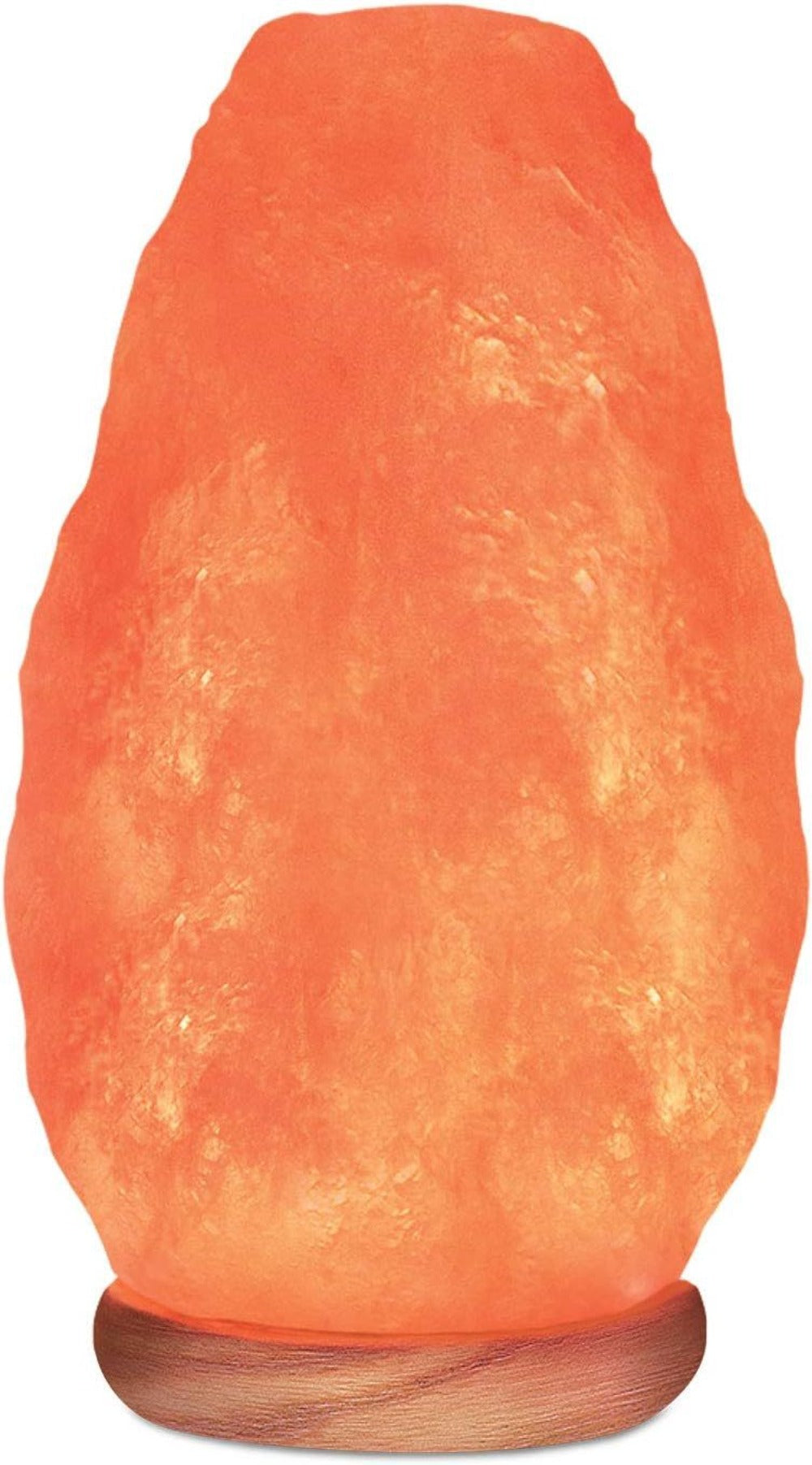 Himalayan Salt Lamp with Dimmer Touch Control | 5-7 lbs Natural Pink Crystal | Wooden Neem Base | Ambient Amber Glow | Air Purifying Night Light | Home Decor Gift for Bedroom Living Room